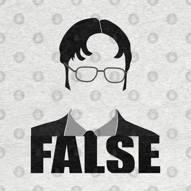 FALSE - Dwight Schrute by ickiskull